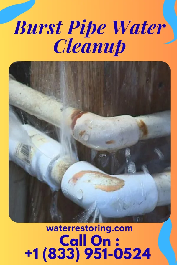 Burst Pipe Water Cleanup in Akron, OH